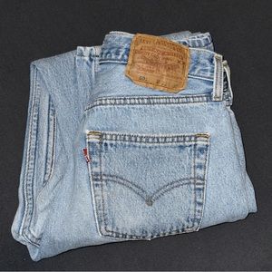 Vintage 501 Levi’s Faded Jeans